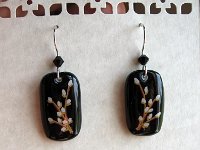 Pussy Willow Earrings Pysanky Eggshell Jewelry By So Jeo : pysanky pysanka ukrainian easter egg batik art eggshell jewelry pendants earrings drop dangle etched flowers gift women accessories accessory pendant necklace bail crystal finding sterling silver filled sojeo flowers celtic purple white red pink brown green purple orange cream burgundy magenta teal turqoise crows crow blue black so jeo art handmade